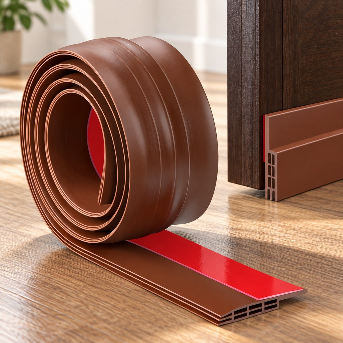 Silicone door bottom seal strip roll