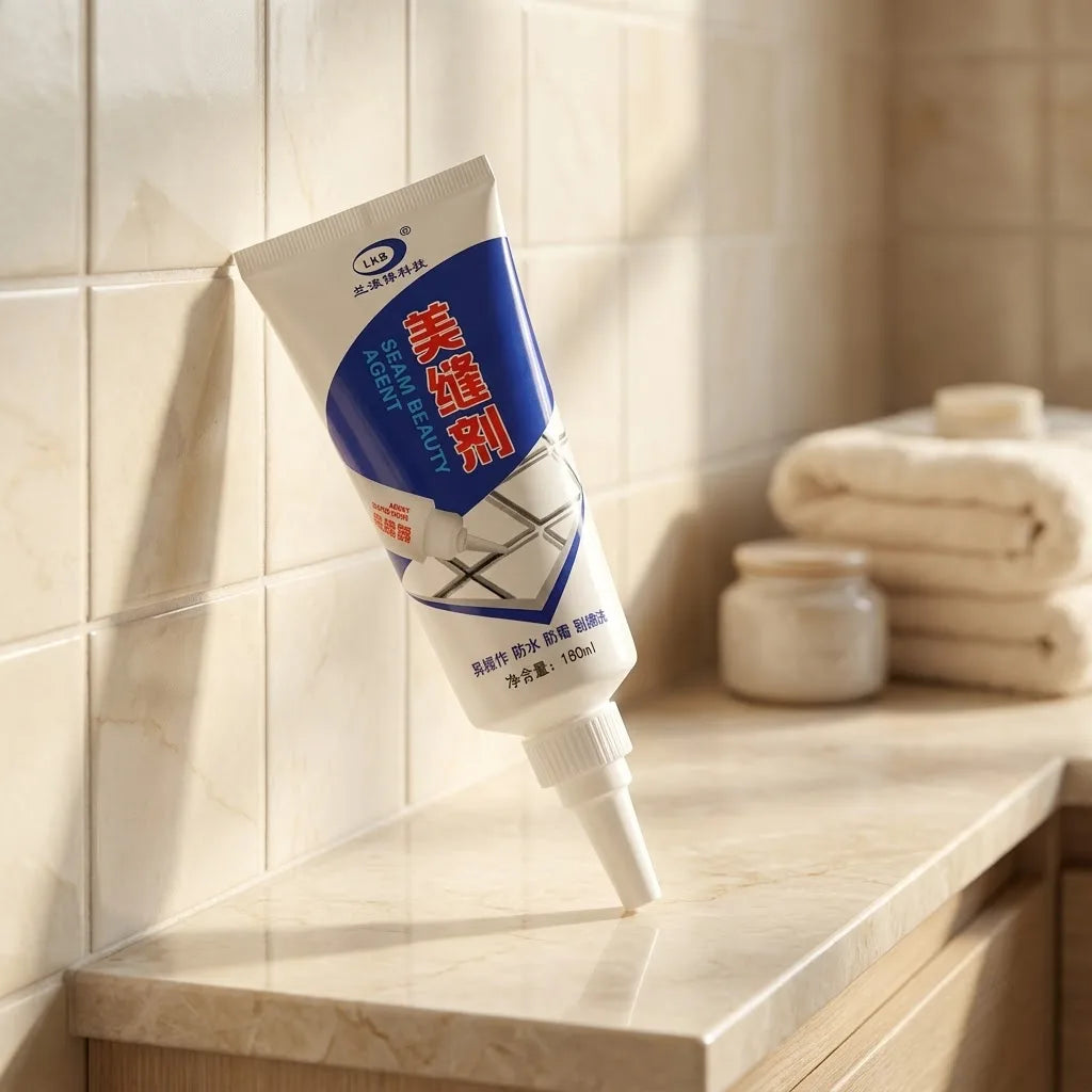Waterproof Tile Gap & Grout Silicone Sealant, 180 ml
