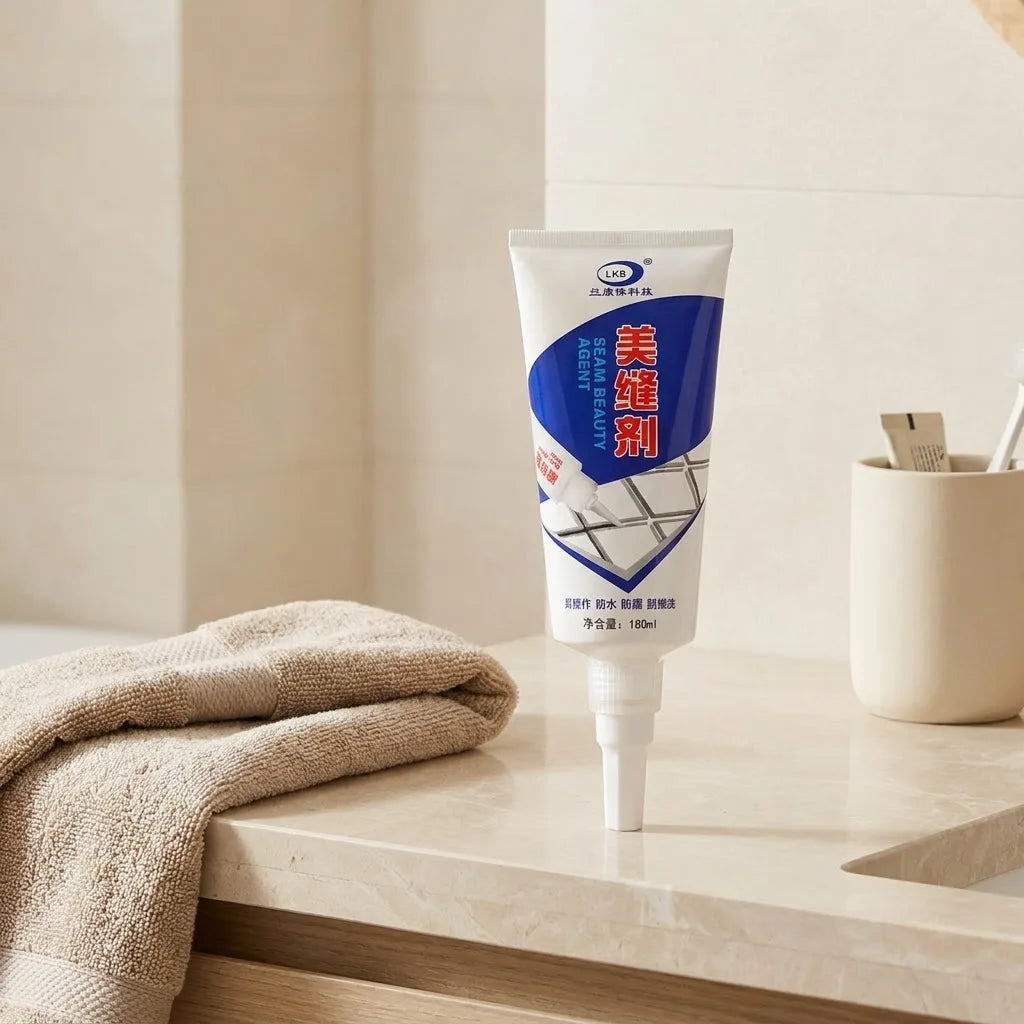 Waterproof Tile Gap & Grout Silicone Sealant, 180 ml
