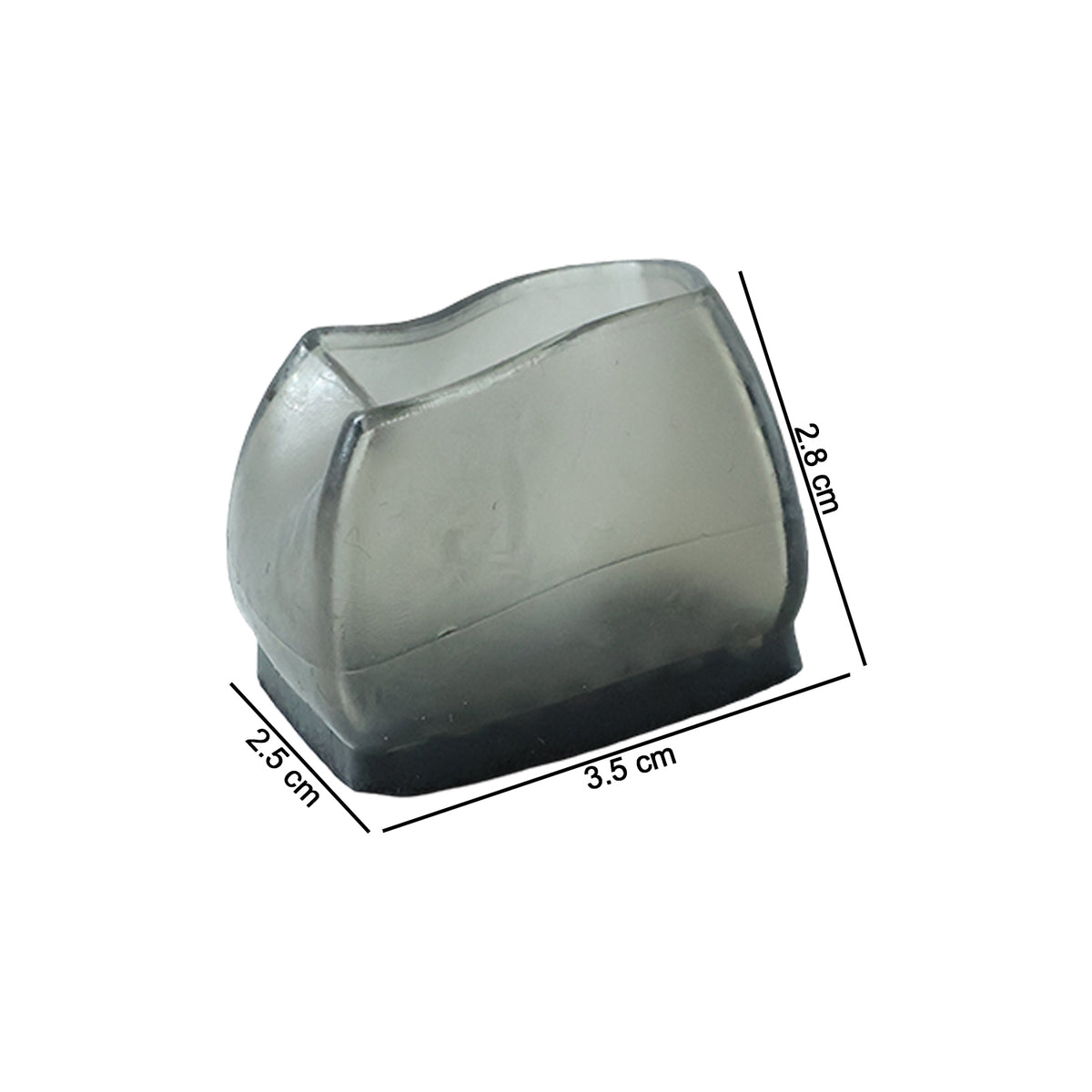 Silicone leg cap size