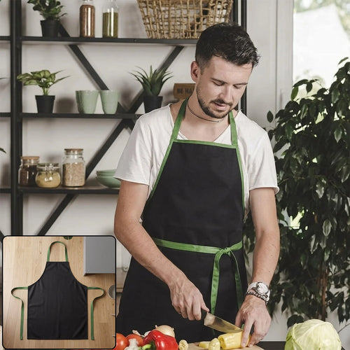 Adjustable chef apron for cooking and baking - photo 1