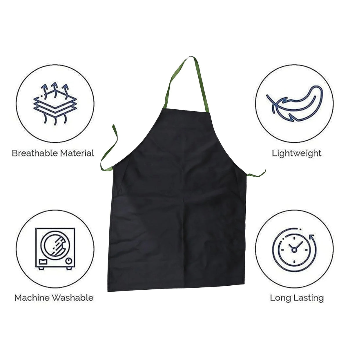 Adjustable chef apron for cooking and baking - photo 2
