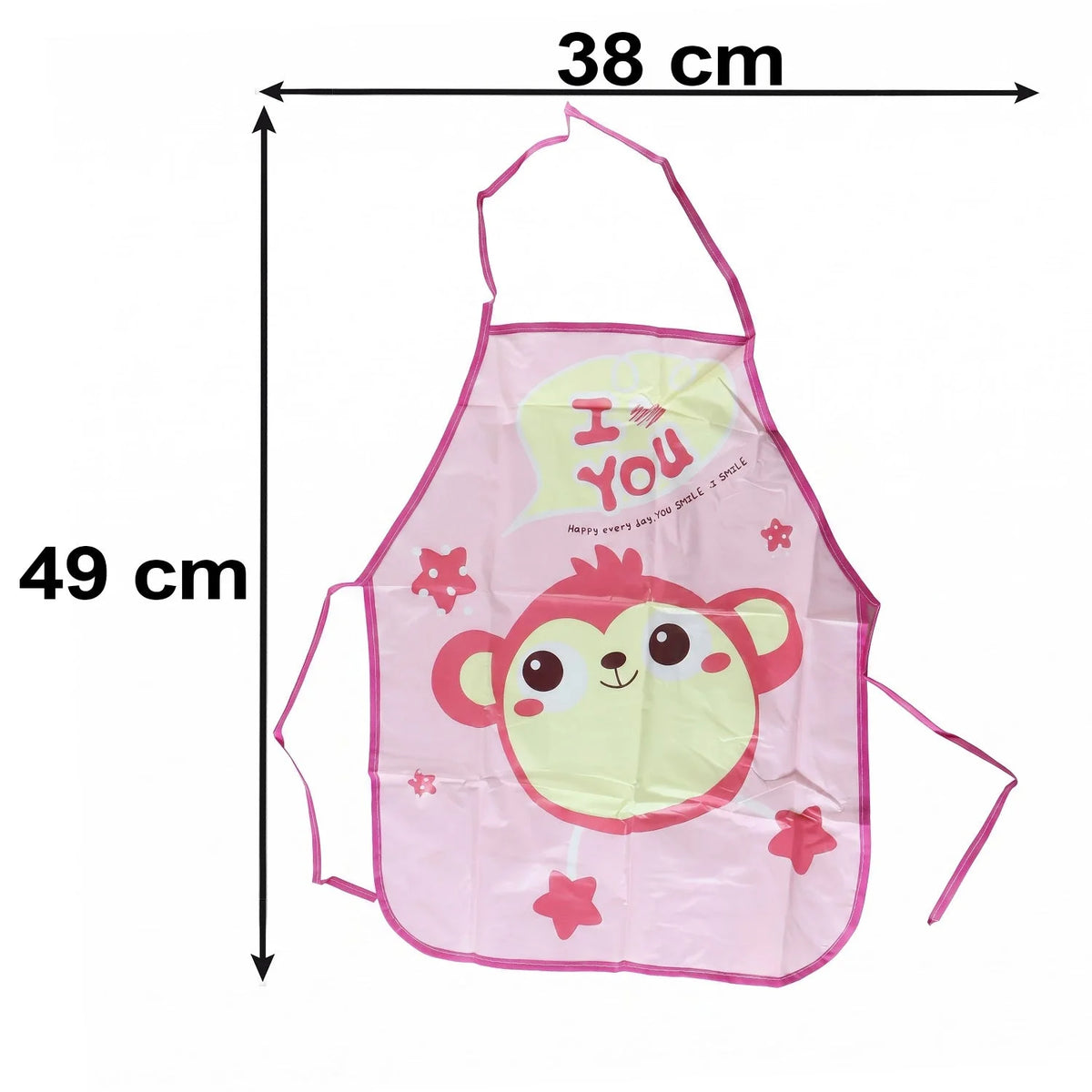 Waterproof kids apron with cute print - photo 5