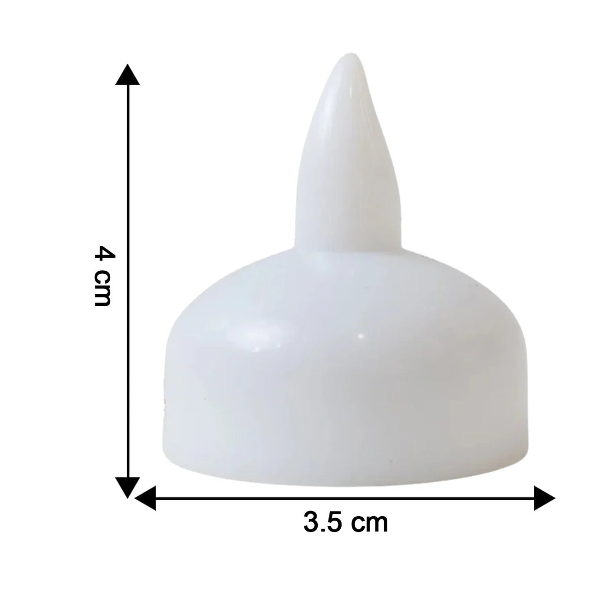 LED tealight size 4 x 3.5 cm