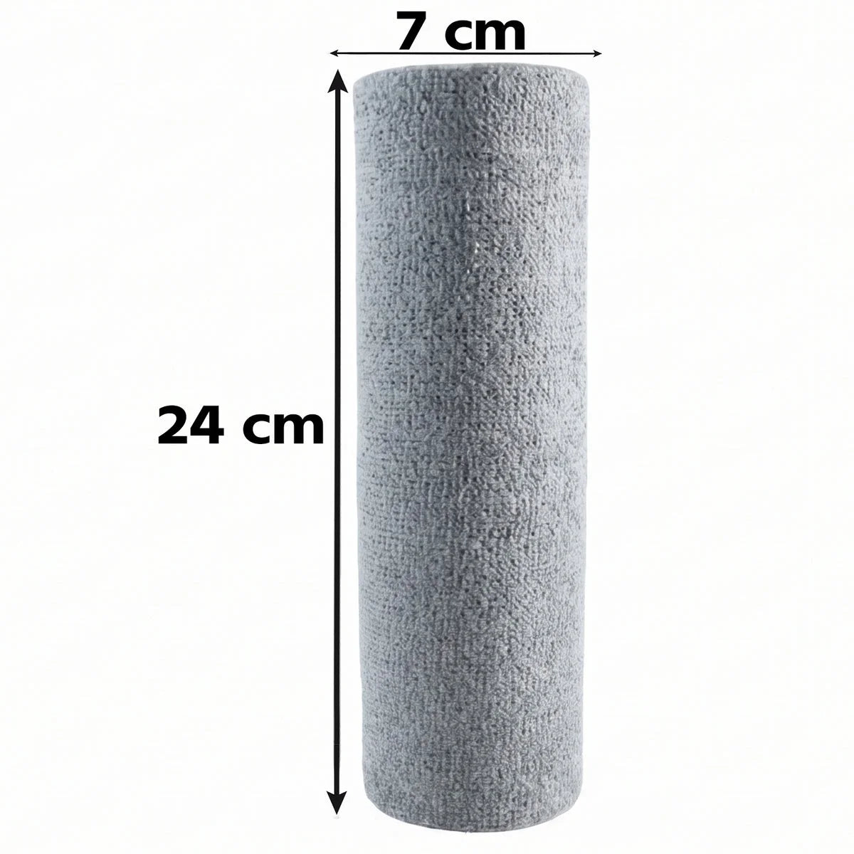 Towel roll size 24 x 7 cm