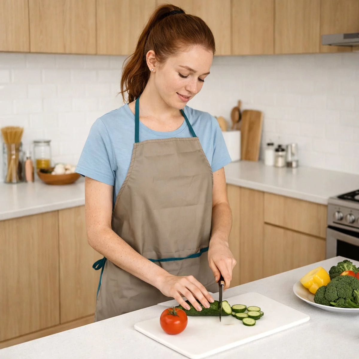 Multipurpose kitchen cooking apron - photo 2