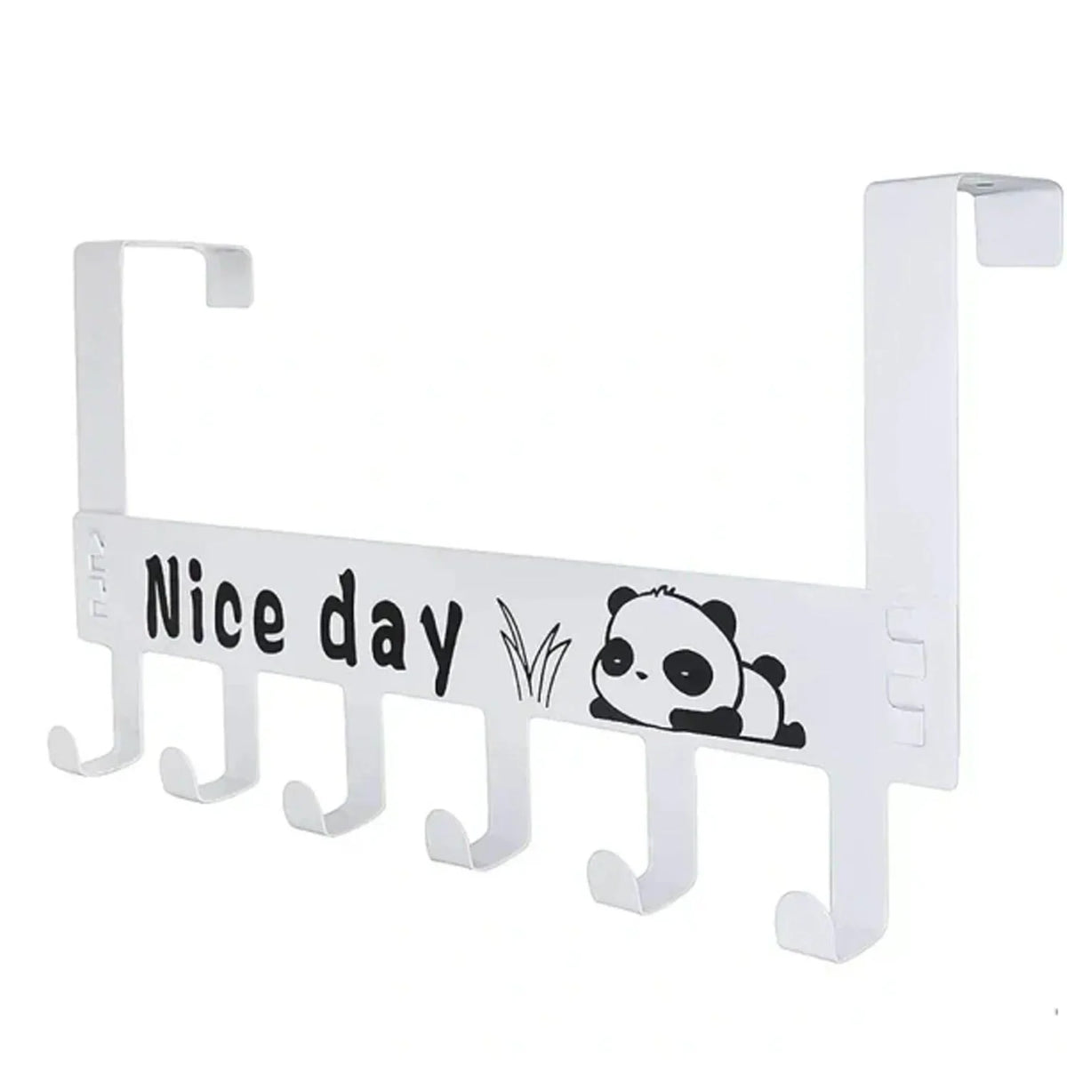 Over-the-door hanger with 6 hooks - photo 1