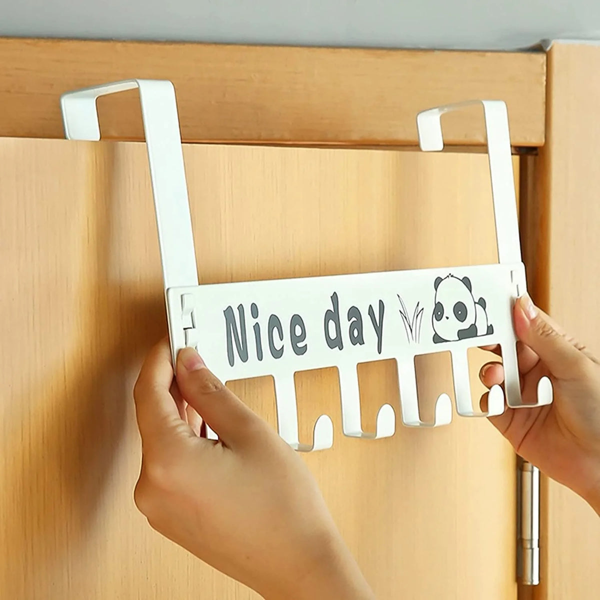 Over-the-door hanger with 6 hooks - photo 6