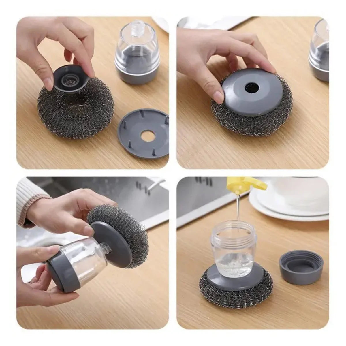 How to fill and use the palm brush