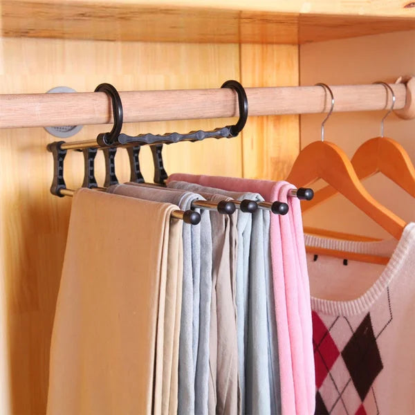 5-in-1 stainless steel trouser hanger - photo 1