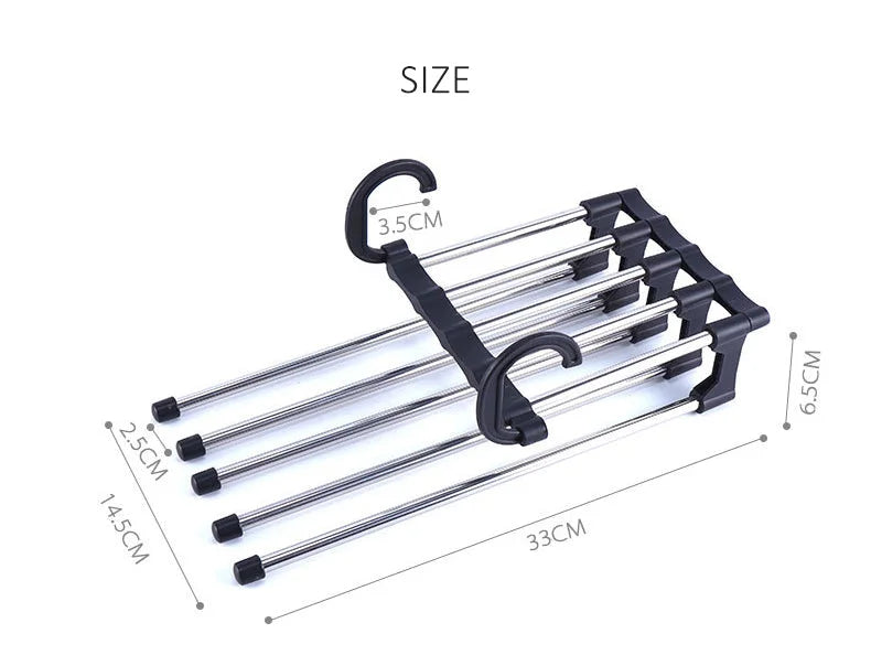 5-in-1 stainless steel trouser hanger - photo 7
