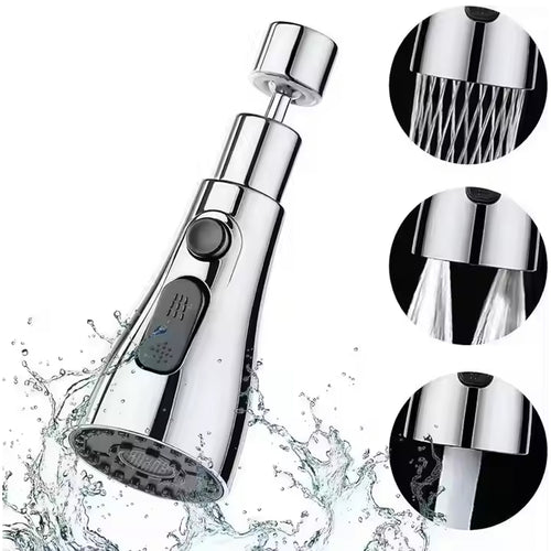 360 degree kitchen tap sprayer with 3 spray modes