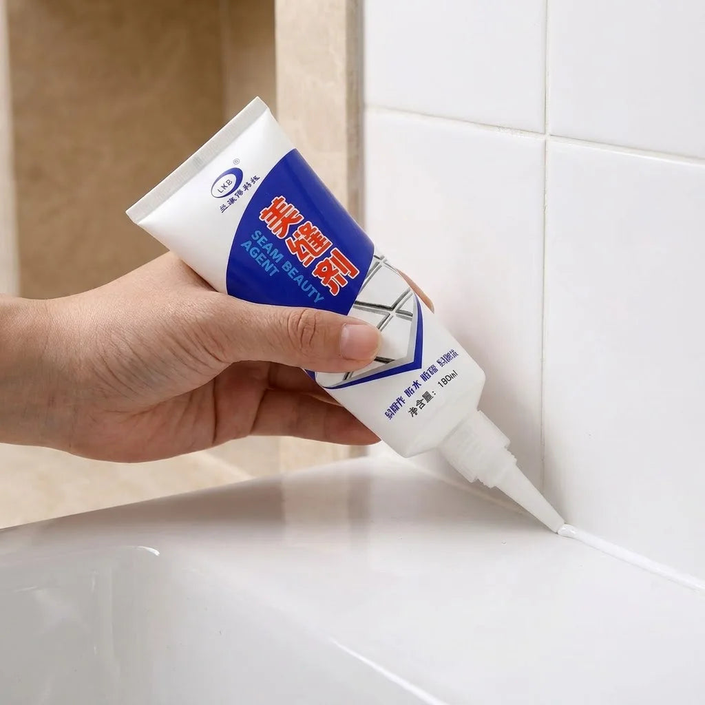 Waterproof Tile Gap & Grout Silicone Sealant, 180 ml