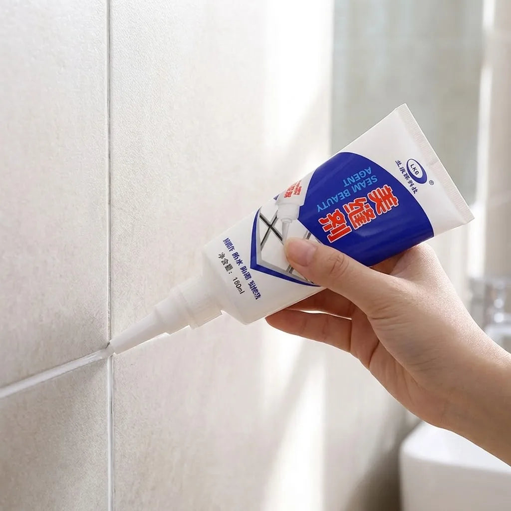 Waterproof Tile Gap & Grout Silicone Sealant, 180 ml