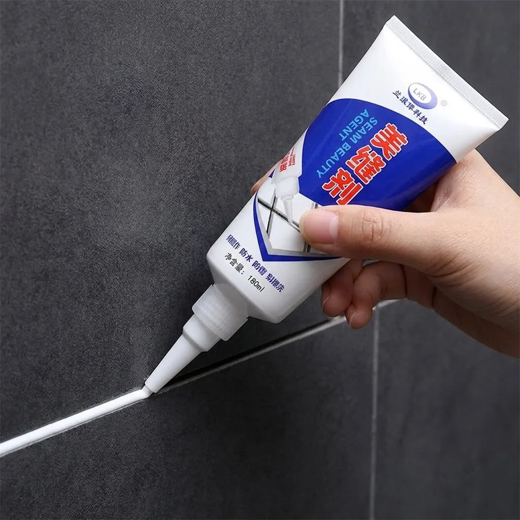 Waterproof Tile Gap & Grout Silicone Sealant, 180 ml