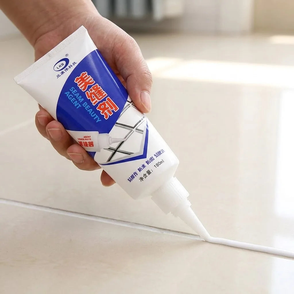 Waterproof Tile Gap & Grout Silicone Sealant, 180 ml